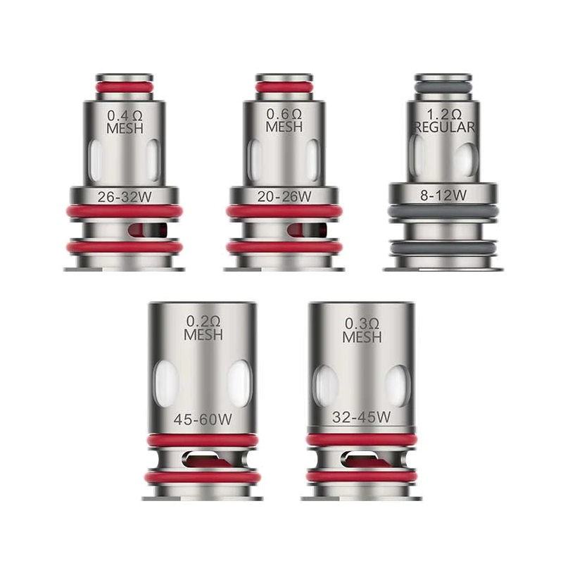 Vaporesso GTX Coils 5pk, gtx2 coils, gtx series coils, target pm80